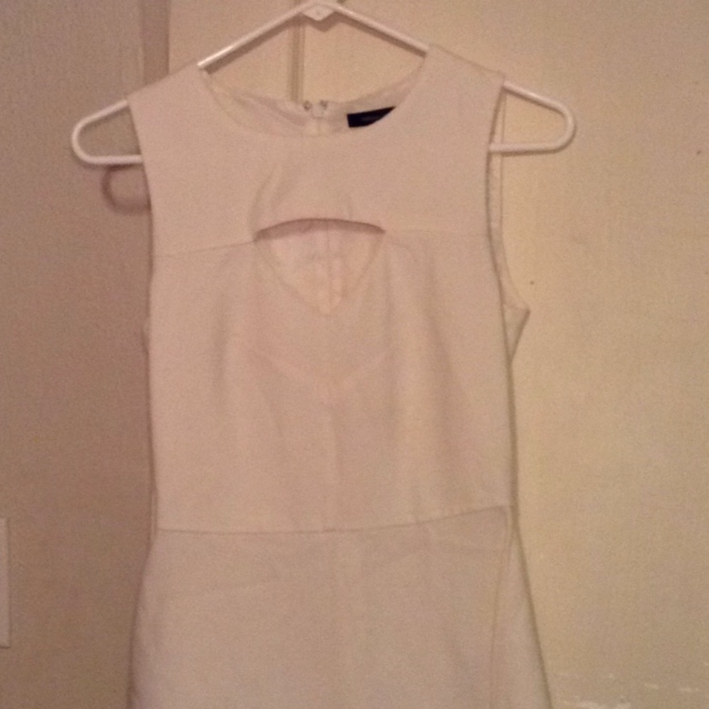 white sun dress